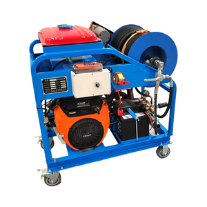 Nouvelle machine à essence Hydro Jetter pour l'élimination des graisses à haute pression pour les lignes de restaurants dans les centres commerciaux et les parcs - Product Image 1