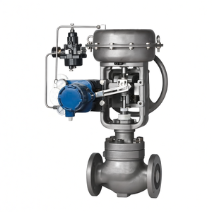 Vanne de régulation à diaphragme Covna avec positionneur, réglage du débit, actionnée pneumatiquement, vannes de régulation pour l'eau et l'air - Product Image 4