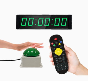 Chronomètre de compétition LED professionnel, chronomètre sensible, horloge numérique de table pour le speedcubing et les tournois - Product Image 1