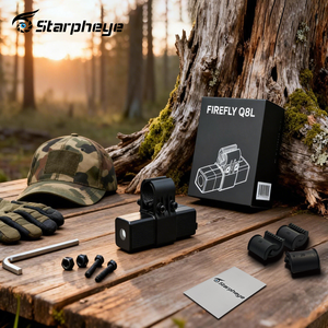 Caméra de vision nocturne Starpheye Firefly Q8L 4K avec batterie de veille de 10 heures, caméra de visée à point rouge en forme de croix pour arme à feu - Product Image 1