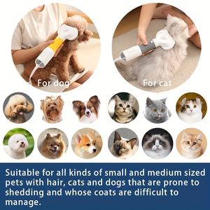 Pet bakım araçları köpek saç kurutma tarak fırça ile s yavru kurutma nazik kürk ürünleri - Product Image 5