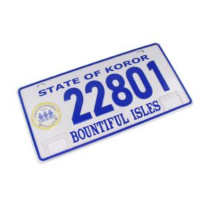 Motocyclettes personnalisées en usine et plaques d'immatriculation en plastique et en métal pour les véhicules routiers - Product Image 3
