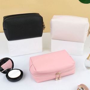 Wholesale Pouch Waterproof Zipper Cosmetic <b>Bags</b> Cases Custom Logo Travel <b>Make</b> <b>up</b> <b>Bag</b> for Women Custom Makeup <b>Bag</b> Professional - Product Image 2