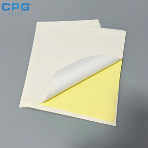 Factory Wholesale High Glossy Inkjet <b>Sticker</b> Paper A4 <b>Sheet</b> 80gsm Self Adhesive Paper Label Paper Material for <b>Sticker</b> Label - Product Image 1