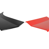 Aileron arrière universel 3 pièces en ABS, style bec de canard, aileron aérodynamique pour berline et SUV, accessoire de style automobile