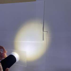 Film diffuseur de série M à angle étroit de microstructure de taille personnalisée matériaux PET appliqués projecteurs de musée et lampes suspendues - Product Image 5