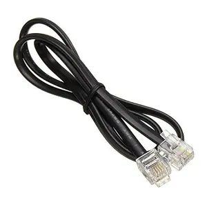 High Speed 3FT 1M RJ11 Telephone Phone ADSL Modem Line Cord Cable NEW
