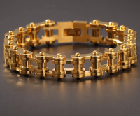 Bracelet cubain moderne en argent sterling 925 avec diamant Moissanite cultivé en laboratoire, finition brillante