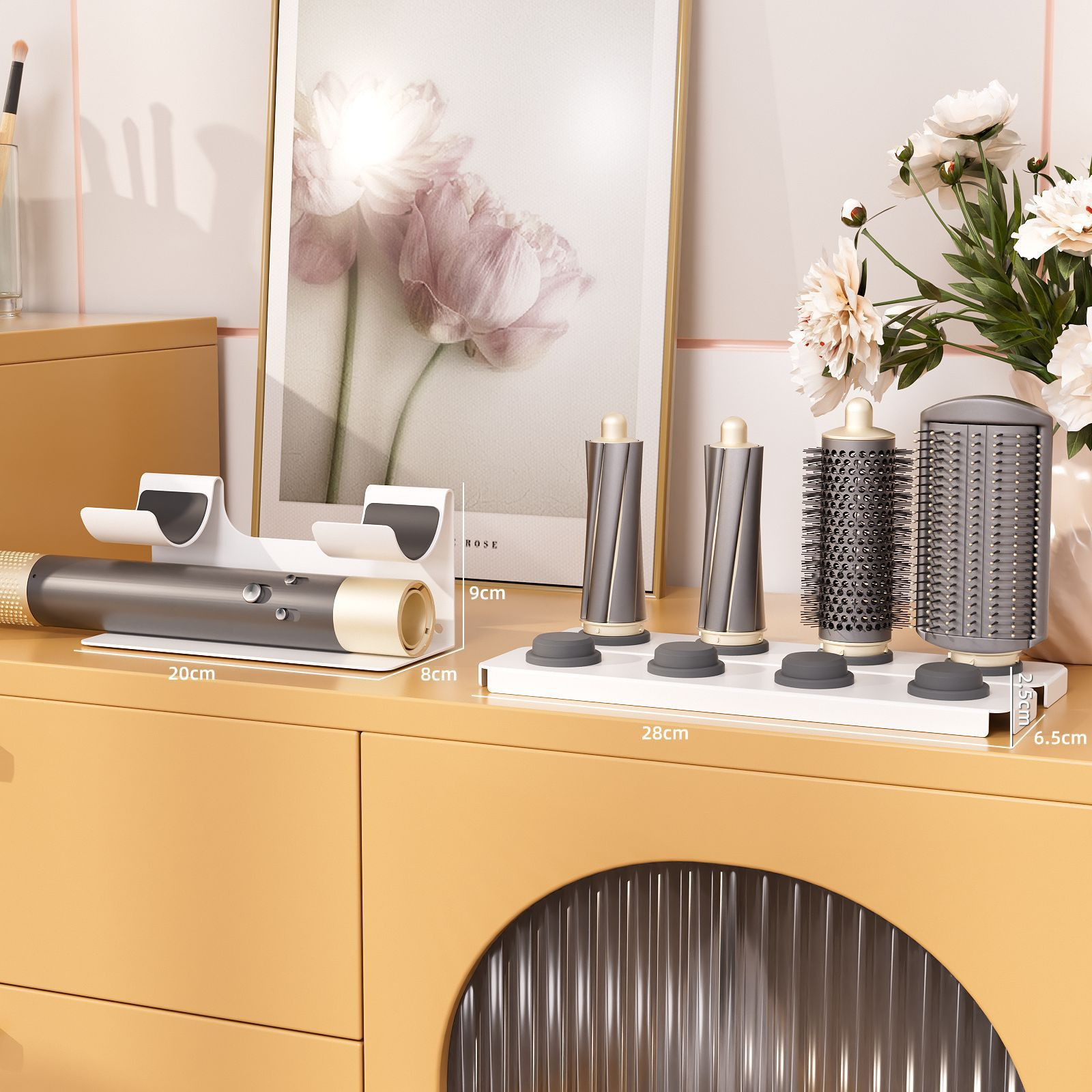 ไดร์เป่าผม Dyson รุ่น White HS09 ที่ใช้งานร่วมกันได้