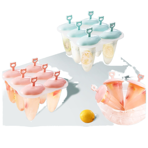 Pour <span class=keywords><strong>Amazon</strong></span> ensemble d'outils de <span class=keywords><strong>sorbetière</strong></span> durable pour bricolage Popsicle fait maison avec moule en silicone pour outils de crème glacée - Product Image 6