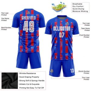 Conjunto de Uniforme de Fútbol Profesional de Manga Corta, Ropa Deportiva Transpirable para Equipo, Kit de Entrenamiento con Pantalones Cortos - Product Image 5