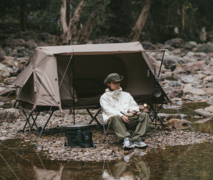 Tente de type A automatique pour l'extérieur, protection contre la pluie <span class=keywords><strong>et</strong></span> le soleil, facile à construire, tente de camping-149 - Product Image 4