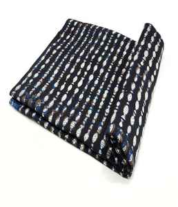 Tela de Algodón Estampada a Mano de Lujo, Diseño Herencia, para Ropa de Diseñador, Calidad de Exportación - Product Image 2