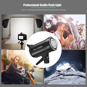 <span class=keywords><strong>Flash</strong></span> de studio compact professionnel Godox 300W SK300IIV SK300II-V 2.4G X System pour la photographie en studio et le streaming - Product Image 3
