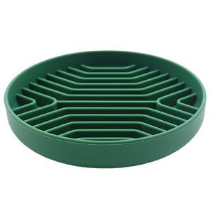 Tazón grande de silicona para lamer perros con ventosas, manteca de cacahuete reutilizable portátil, alfombrilla para lamer gatos, alivio de la ansiedad para animales - Product Image 1
