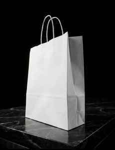 PureCarry Premium Virgin Kraft Shopping <b>Bags</b> with Twisted Paper Handles Eco Friendly Retail Packaging - Product Image 3