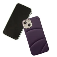 Étui de téléphone portable en TPU givré antichoc, design professionnel, avec cadre de caméra en métal pour 15 14 13