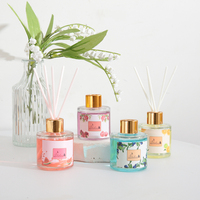 Nouveau Parfum d'Ambiance Fruité avec Huile Essentielle et Bâtonnets pour Maison, Voiture et Salle de Bain