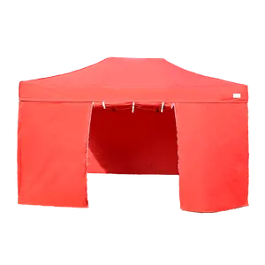 Tragbare Easy Up Folding Outdoor wasserdichte feuerfeste Messe zelte mit Fenster 3x3 Pavillon 3x4,5 10x15 Baldachin