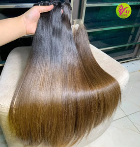 Buen Precio, Cabello Humano Vietnamita Liso de 22 Pulgadas, Cierre HD 2x6, de un Solo Donante, Color Marrón, Venta al por Mayor - Product Image 1