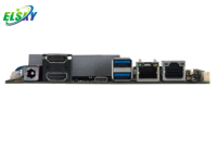 Carte mère industrielle mini 3,5 pouces DDR4 32 Go RAM SATA, prise en charge unique des processeurs Intel U/P/H de 12e/13e génération, affichage quadruple 4K pour EDP