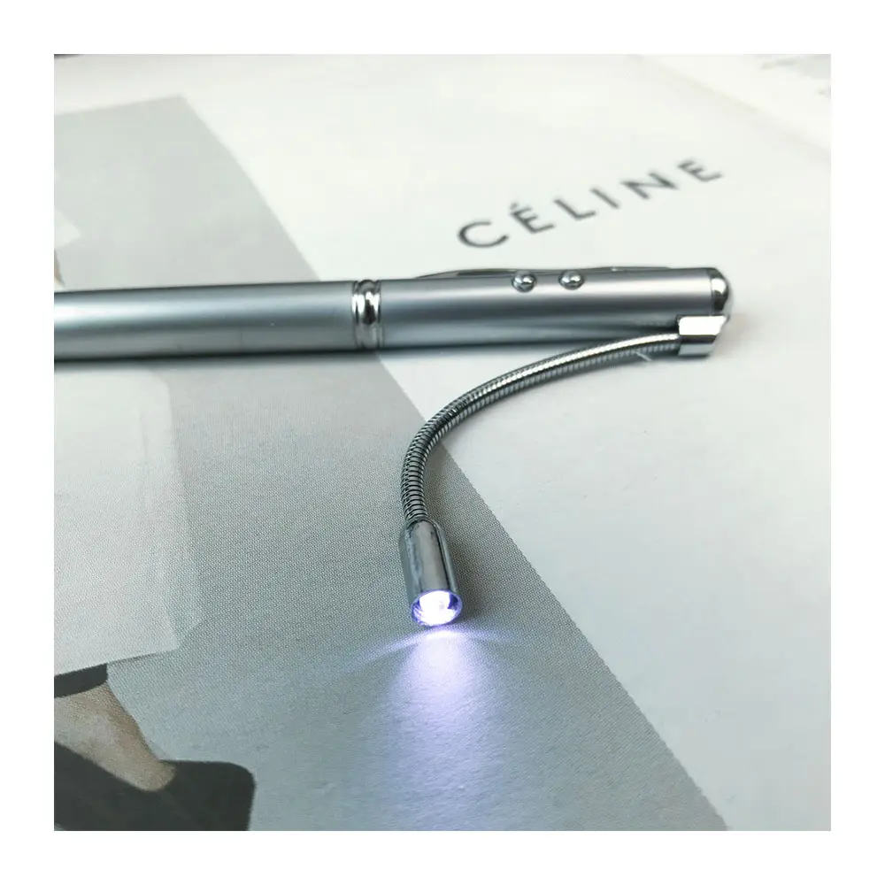 New Office Pen Teacher Class Präsentation Verwenden Sie Pen UV-Licht LED Light Laser Multifunktion stift