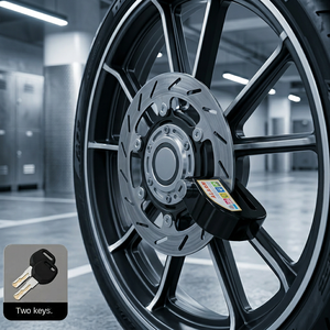 Lucchetto Antifurto per Bicicletta Elettrica in Acciaio con Allarme - Alta Sicurezza Modello <span class=keywords><strong>A23</strong></span> Prodotto in Cina - Product Image 1