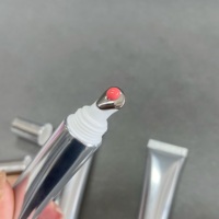 Vente flash - Gloss à lèvres hydratant minéral imperméable vegan avec embout métallique argenté 15 ml, baume au beurre de karité avec étiquette privée