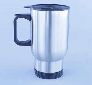 Vaso de Viaje de Acero Inoxidable con Revestimiento y Asa de 450 ml, Taza para Auto Sublimable - Product Image 2
