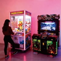 Parc d'attractions intérieur Jeu de tir vidéo à pièces Simulateur Razing Storm Gun Shoot Machine de jeu d'arcade à vendre