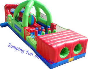 Terre gonflable de jungle avec la ville d'amusement de couverture de pluie pour le parc d'enfants/grand funland animal gonflable à vendre - Product Image 2