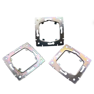 OEM chuyển đổi điện cắm phụ kiện điện xe Brass tấm chế tạo kim loại khung sắt thiết bị chuyển mạch ổ cắm Brass dập các bộ phận - Product Image 1