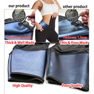 Pantaloncini da ginnastica da donna a vita alta pantaloni termici elasticizzati Sexy per allenamento sportivo Runni - Product Image 5