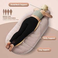 Coussin de grossesse gonflable avec trou pour le ventre, matelas pneumatique de maternité pour dormeurs sur le ventre, tapis de yoga pour femmes enceintes, lit flottant pour piscine