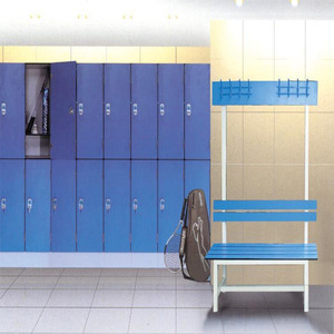 Vente chaude, casiers métalliques imperméables HPL de haute qualité, d'<span class=keywords><strong>occasion</strong></span>, avec charnières en acier inoxydable 304 - Product Image 5
