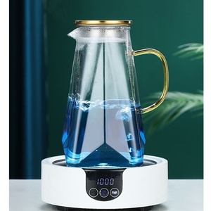 Olla de Leche de Cerámica Antiadherente con Tapa y Asa Metálica, Libre de BPA, Reciclable, Biodegradable, Hong Kong, 1L, para Calentar y Mezclar - Product Image 2