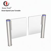 Tourniquet intelligent durable à vitesse variable, certifié CE RoHS, anti-pincement, en acier inoxydable 304, bidirectionnel, personnalisable avec logo pour aéroports et écoles