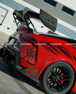 Spoiler Posteriore in Fibra di Carbonio Stile AD V3 per Toyota GR <span class=keywords><strong>Supra</strong></span> A90 A91 Mk5, Kit Carrozzeria Ducktail - Product Image 5