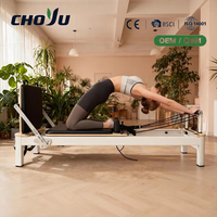 Machine de Pilates Reformer en alliage d'aluminium, certifiée ISO 14001, fabrication directe usine, OEM ODM, couleur et logo personnalisables, vente en gros