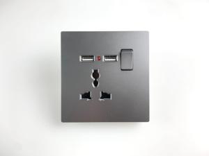 Ổ Cắm Gắn Tường Chất Lượng Cao Với Ổ Cắm Công Tắc Đèn Điện Công Tắc Đôi Nhà Bếp Gia Đình Nhiều Phích Cắm - Product Image 6