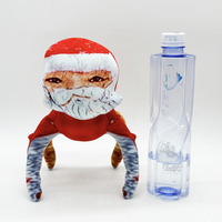 Peluche Survive Goo Goo Gaga, Père Noël déformé et torsadé, Animal en peluche, Poupée Meme Horreur Étrange Virale