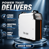 TB1000 1000A Source d'alimentation numérique à onduleur pour soudage à l'arc immergé, 3 phases 380V, soudeuse industrielle SAW pour le gougeage à l'arc au carbone