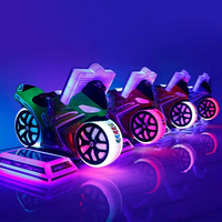 Simulateur de jeu de moto électronique, pour centres commerciaux, jeux de pièces, moto Arcade, offre spéciale,