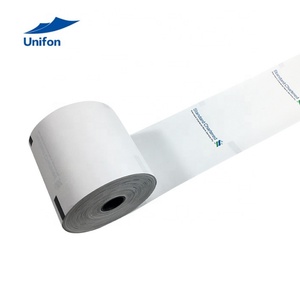 Rouleau de papier thermique pour caisse enregistreuse personnalisé en direct d'usine 57 mm 80x80 mm monocouche blanc pur Options de logo et de taille de marque OEM - Product Image 6