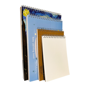 Libro de bocetos de 60 páginas de alta calidad respetuoso con el medio ambiente, tamaño A4 A5, espiral, dibujo en blanco, suministros de arte, libros, cuaderno de bocetos - Product Image 4