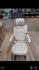 Siège manuel de luxe YLC 2025 en cuir beige/blanc de qualité supérieure pour <span class=keywords><strong>Mercedes</strong></span> <span class=keywords><strong>Classe</strong></span> V W447 V250 V300 – Vente chaude - Product Image 2