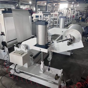 Máquina de corte transversal de alta velocidad Hongtong de 800 mm para corte de película plástica y bolsas no tejidas - Product Image 1