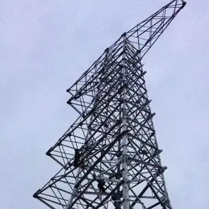 Línea de Transmisión, torre de celosía de acero galvanizado, precio de fábrica