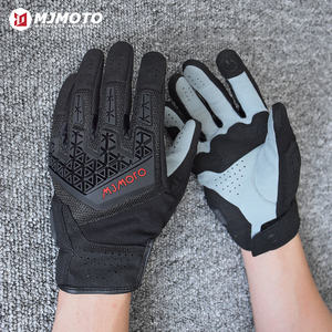 Gants de moto rétro pour hommes et femmes, écran tactile, respirants, pour l'aventure, le motocross, la course, équipement de protection pour moto - Product Image 5