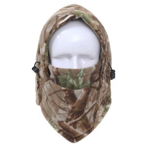 Chapeau polaire camouflage M0405, chapeau d'hiver pour l'extérieur, coupe-vent, cache-cou, masque facial, casque pour le ski, le vélo, le cyclisme - Product Image 1